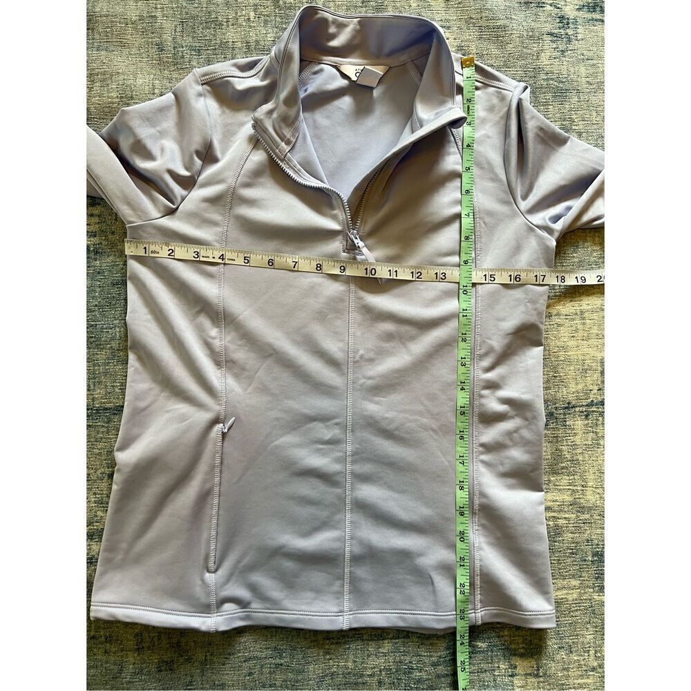 Athleta Girl Serenity Blue Periwinkle Blue Activate Half Zip Long Sleeve Top XXL - Picture 3 of 9